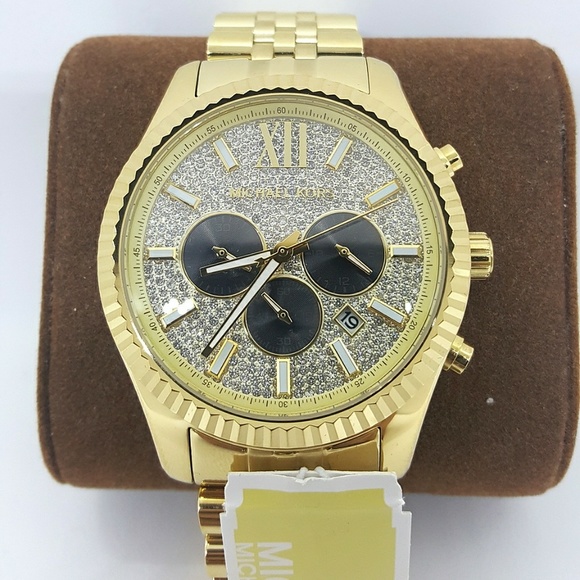 (2 LEFT IN STOCK)Brand new Michael Kors gold Watch - Picture 2 of 7